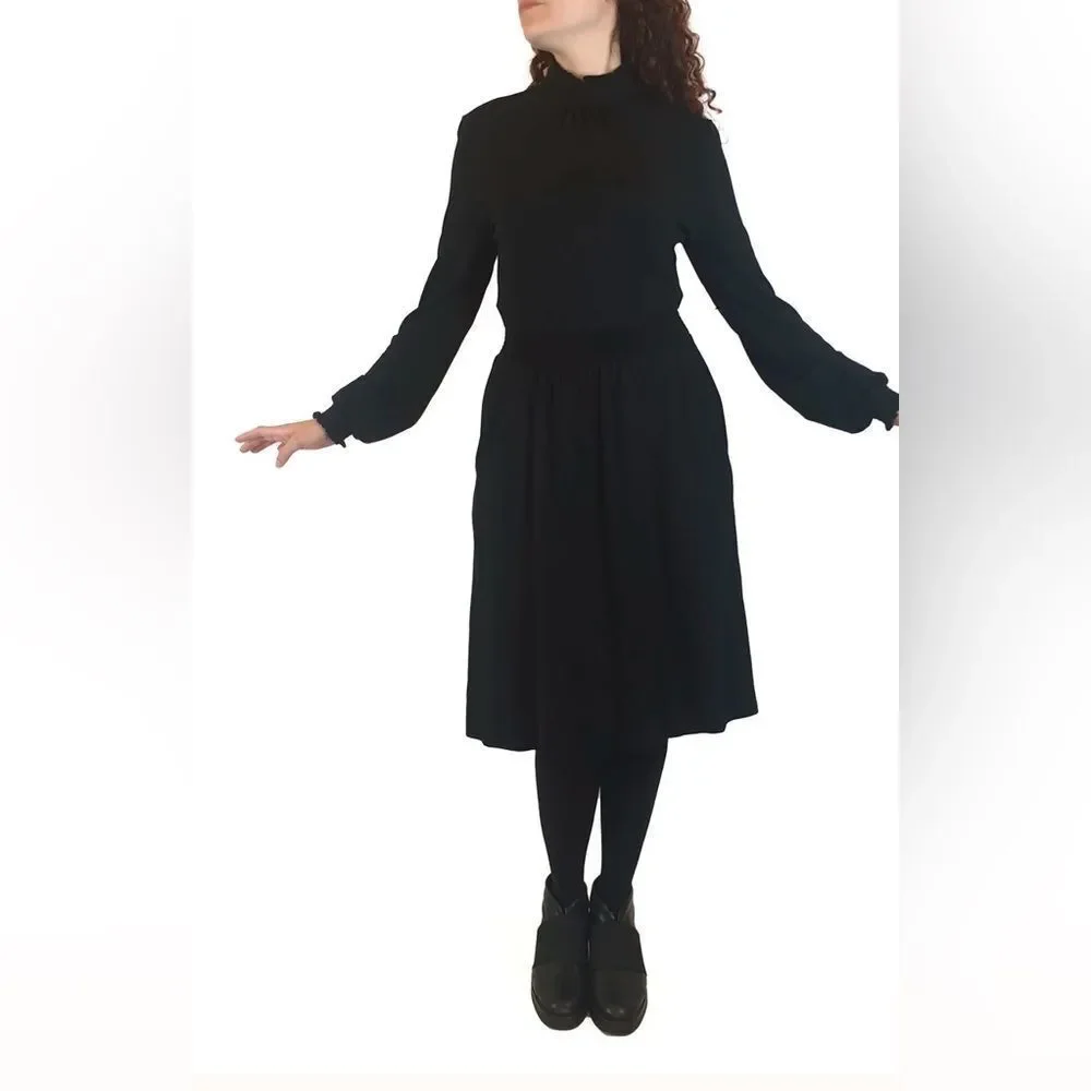 NWT Boden long sleeve smock mock neck dress size 10L